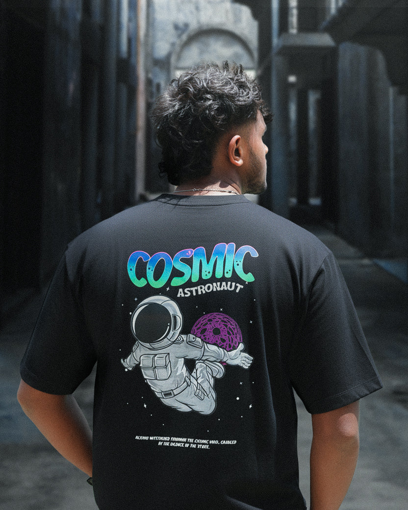 Cosmic Drift Oversized Tee (220 GSM)