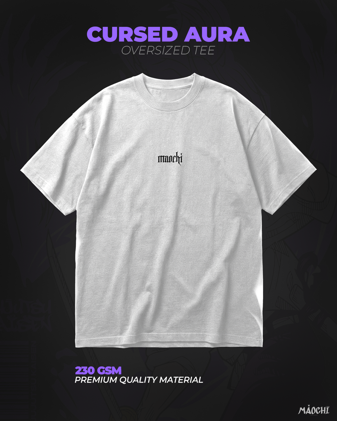 Cursed Aura Oversized Tee