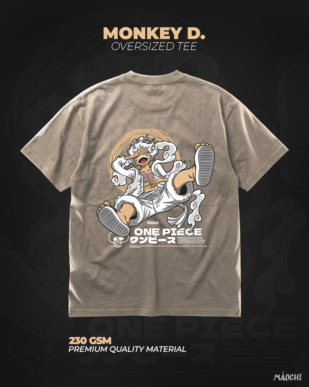 Monkey D. Oversized Tee