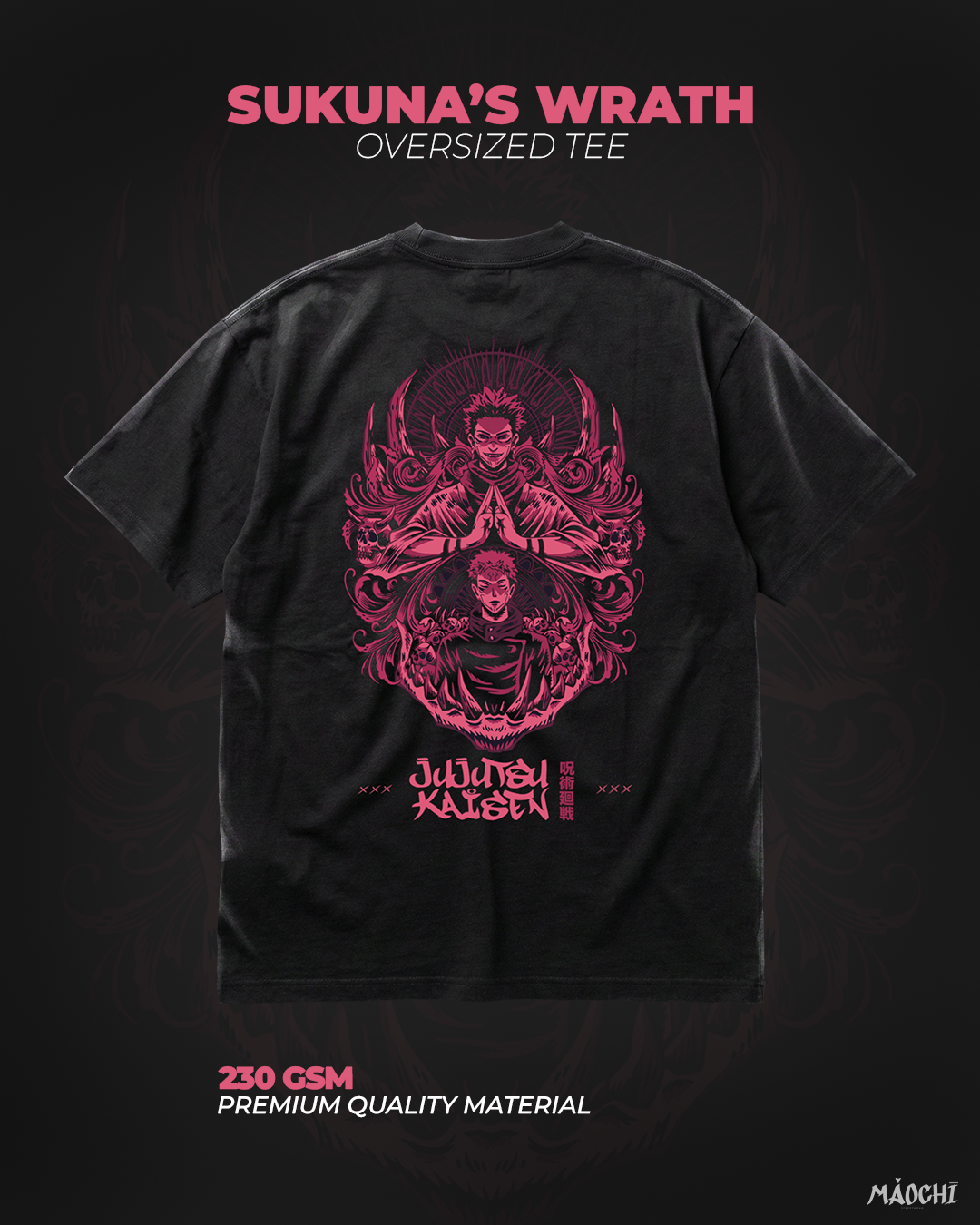 Sukuna's Wrath Oversized Tee