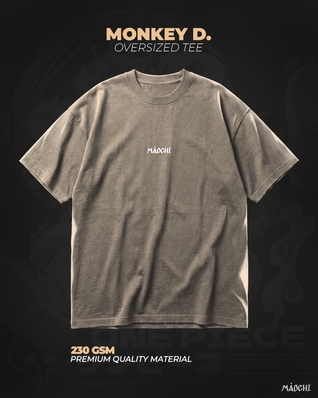 Monkey D. Oversized Tee